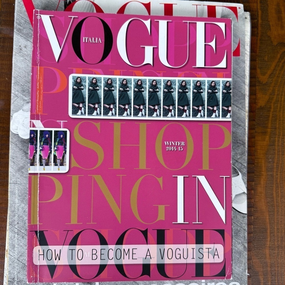 Magazine Vogue Italia supplement fashion 768 Winter 2014 / 2015